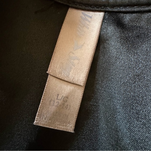 White Stag Black Fleece Vest Size Large Zip Up Front Pockets Sleeveless - Picture 2 of 6